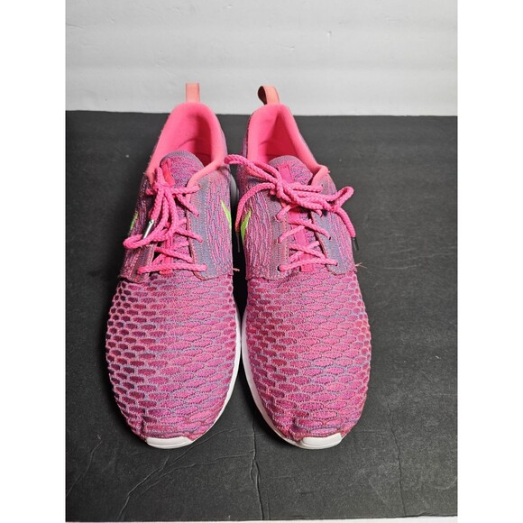 Nike Roshe NM Flyknit Pink Flash (677243-601) Running Shoes Men Size 10 main image 6